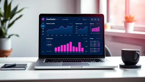 Tablero con métricas de retención