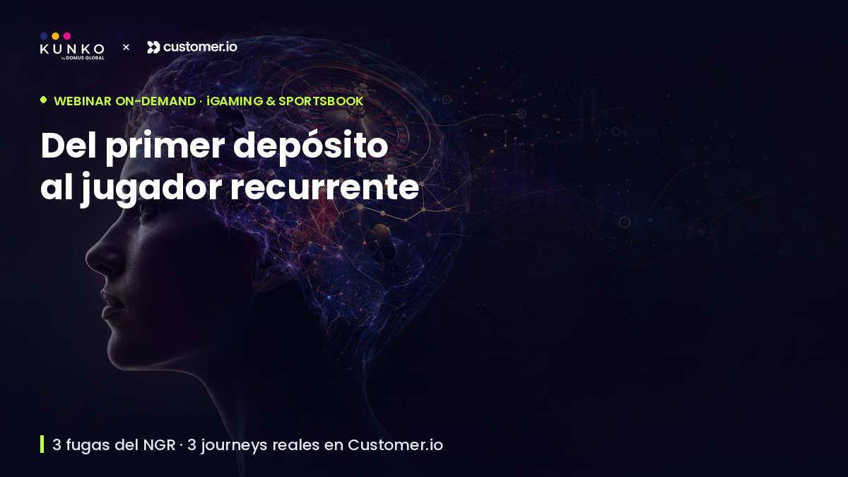 Carátula del webinar: del primer depósito al jugador recurrente